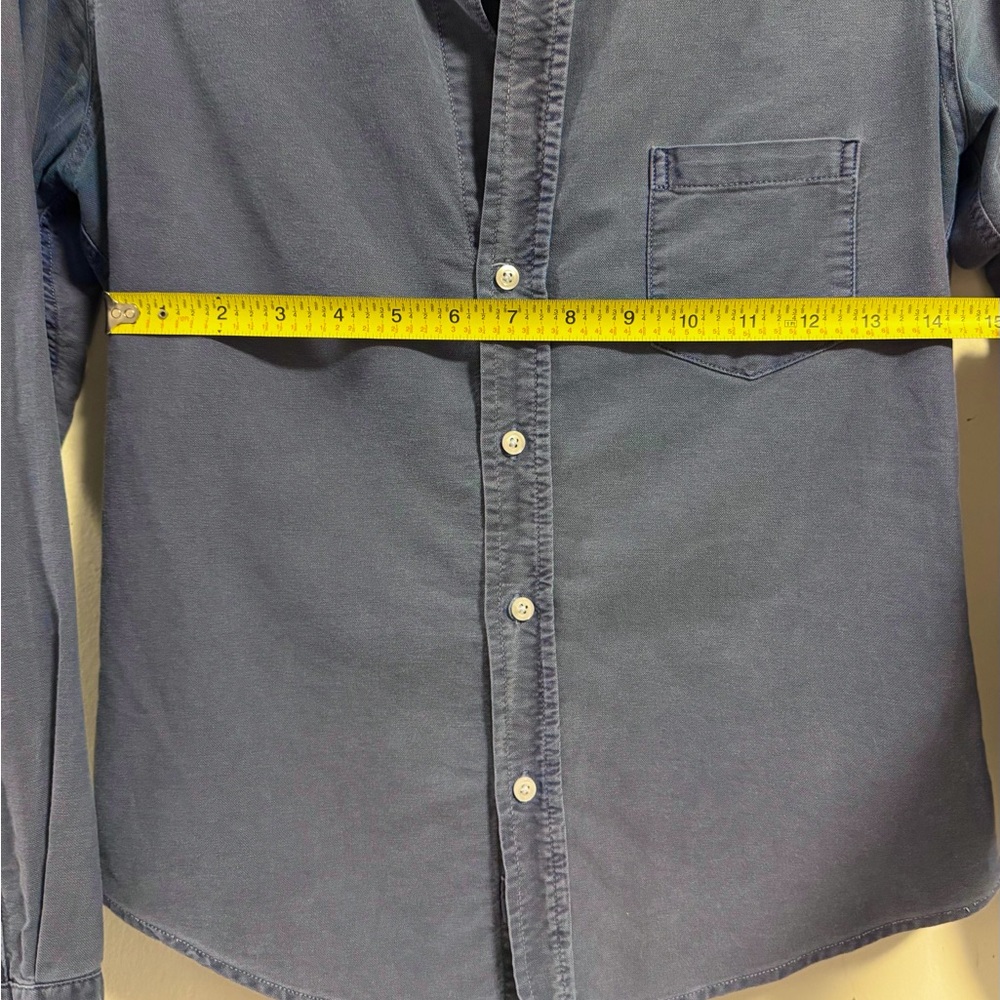Frank & Eileen Barry Limited Edition Slate Blue Button-Up Shirt Women’s XS - Picture 3 of 12
